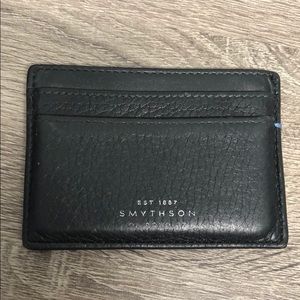 Black Smythson card holder